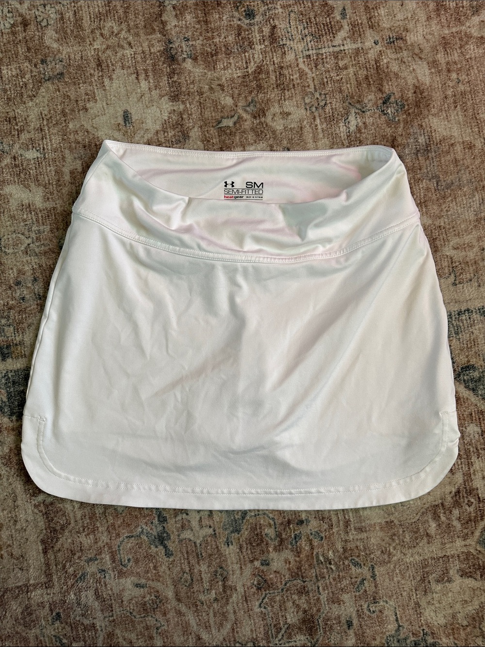 Under Armour White Tennis Skirt